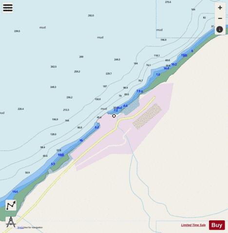 Voisey Bay Wharf Marine Chart - Nautical Charts App - Streets
