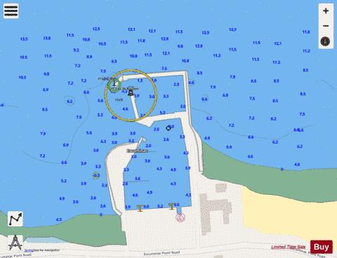 Escuminac Marine Chart - Nautical Charts App - Streets