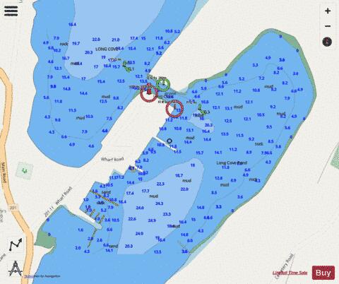 CA_CA576815 Marine Chart - Nautical Charts App - Streets