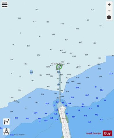 CA_CA576827 Marine Chart - Nautical Charts App - Streets