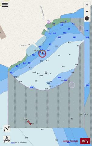 CA_CA576846 Marine Chart - Nautical Charts App - Streets