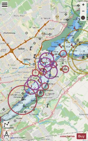 Port de Quebec Marine Chart - Nautical Charts App - Streets