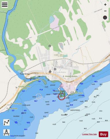 Grande-Riviere Marine Chart - Nautical Charts App - Streets