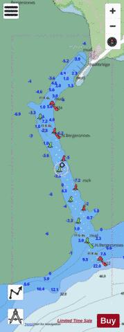 Grandes-Bergeronnes Marine Chart - Nautical Charts App - Streets