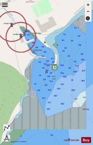 Gascons Marine Chart - Nautical Charts App - Streets