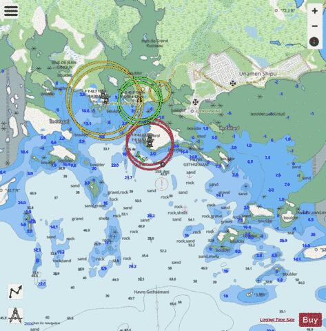 Havre Geths\xE9mani Marine Chart - Nautical Charts App - Streets