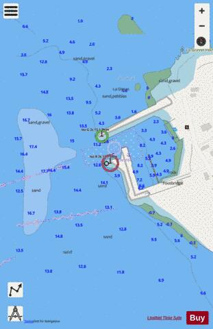 Ile d'Entree Marine Chart - Nautical Charts App - Streets