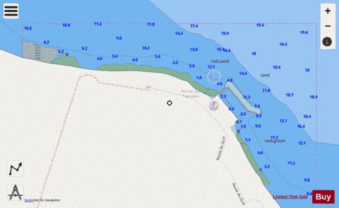 Chambord Marine Chart - Nautical Charts App - Streets