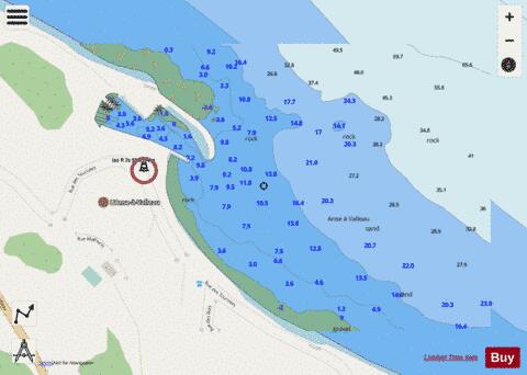 L'Anse-\xE0-Valleau Marine Chart - Nautical Charts App - Streets