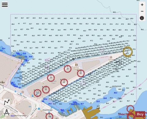 CA_CA670746 Marine Chart - Nautical Charts App - Streets