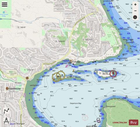 CA_CA670761 Marine Chart - Nautical Charts App - Streets