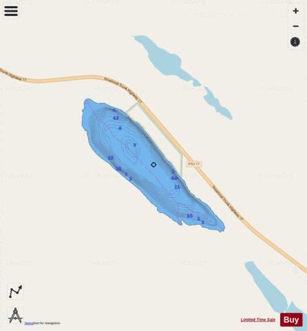 Norris Lake depth contour Map - i-Boating App - Streets