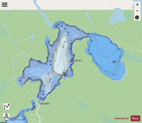 Tulabi Lake depth contour Map - i-Boating App - Streets