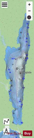 East Long Lake depth contour Map - i-Boating App - Streets