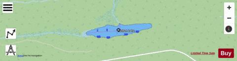 McRae Lake depth contour Map - i-Boating App - Streets