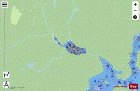 Scott Lake depth contour Map - i-Boating App - Streets