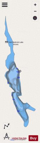 Twinredblox Lake depth contour Map - i-Boating App - Streets