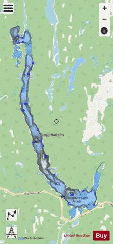 Longpoint Lake depth contour Map - i-Boating App - Streets