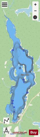 Firth Lake depth contour Map - i-Boating App - Streets