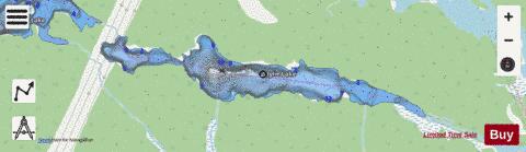 Wylie Lake depth contour Map - i-Boating App - Streets