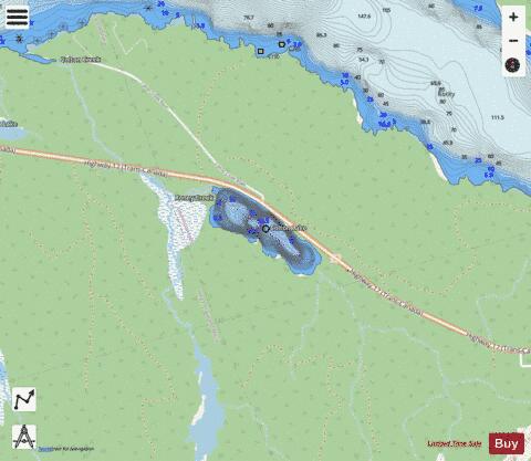 Colton Lake depth contour Map - i-Boating App - Streets