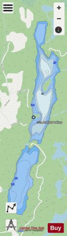 St. Andrews Lake depth contour Map - i-Boating App - Streets