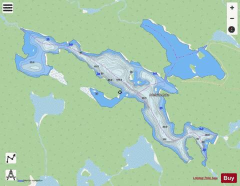Adelaide Lake depth contour Map - i-Boating App - Streets