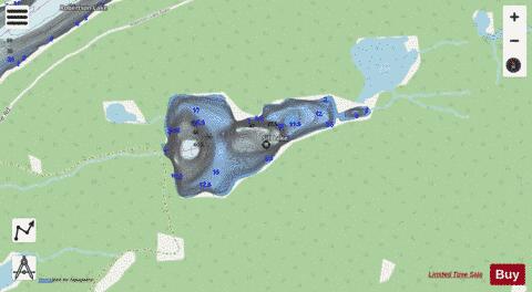 Sill Lake depth contour Map - i-Boating App - Streets