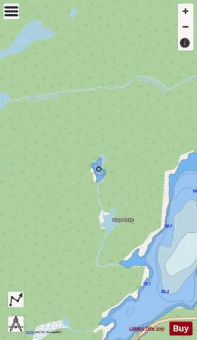 Randall Lake depth contour Map - i-Boating App - Streets