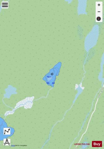 Maple Lake depth contour Map - i-Boating App - Streets