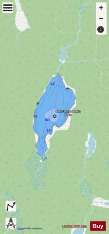 Christopher Robin Lake depth contour Map - i-Boating App - Streets