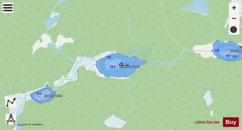 McKenna Lake depth contour Map - i-Boating App - Streets