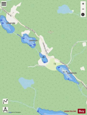 Victoria Lakes 3 depth contour Map - i-Boating App - Streets