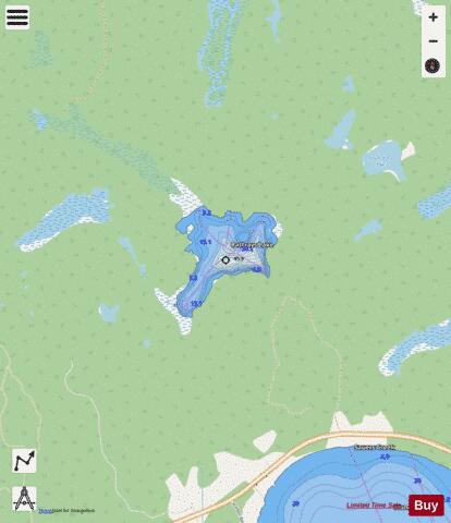 Rattrays Lake depth contour Map - i-Boating App - Streets