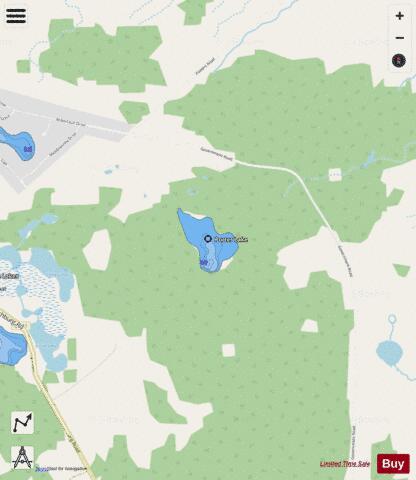 Porter Lake depth contour Map - i-Boating App - Streets