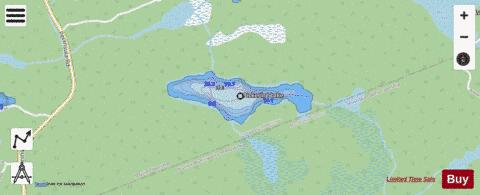 Pickering Lake depth contour Map - i-Boating App - Streets