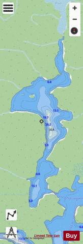 Common Lake depth contour Map - i-Boating App - Streets