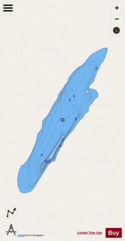 Lake C056-05 depth contour Map - i-Boating App - Streets