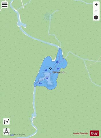Wabicock Lake depth contour Map - i-Boating App - Streets