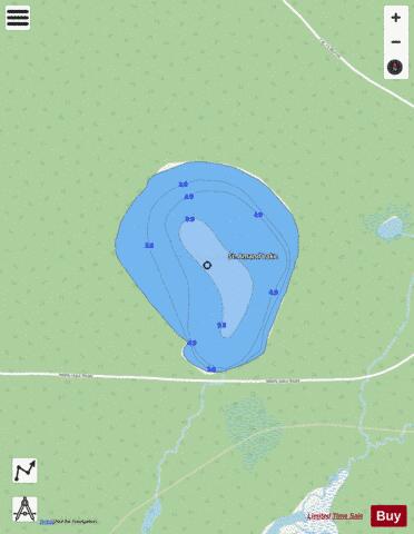 St. Amand Lake depth contour Map - i-Boating App - Streets