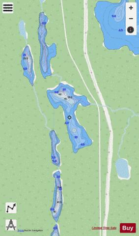 CA_ON_V_103409865 depth contour Map - i-Boating App - Streets