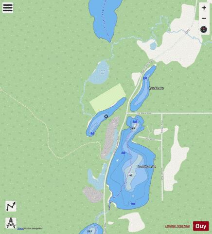 CA_ON_V_103409924 depth contour Map - i-Boating App - Streets