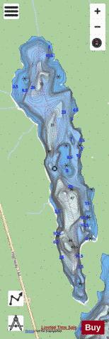 Stetham Lake depth contour Map - i-Boating App - Streets