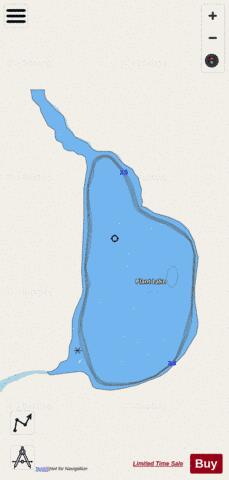 Plant Lake depth contour Map - i-Boating App - Streets