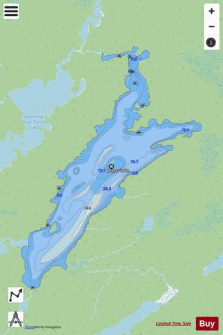 Jemar Lake depth contour Map - i-Boating App - Streets