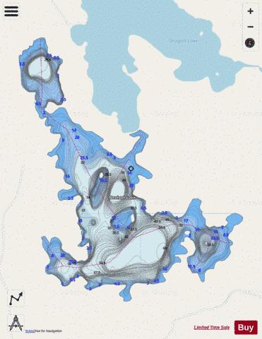 CA_ON_V_103412835 depth contour Map - i-Boating App - Streets