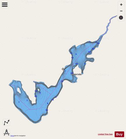 CA_ON_V_103412872 depth contour Map - i-Boating App - Streets