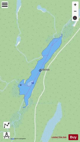 Dokis Lake depth contour Map - i-Boating App - Streets
