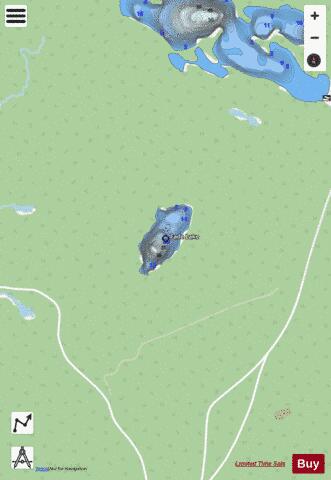 Fade Lake depth contour Map - i-Boating App - Streets