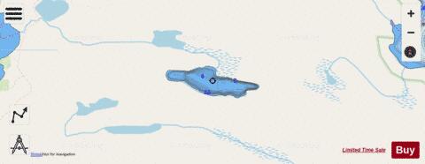 Fagan Lake Anstruther depth contour Map - i-Boating App - Streets
